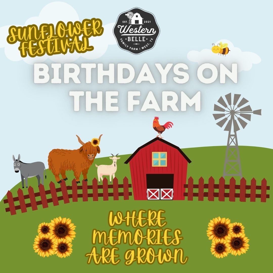 🥳  NOW BOOKING BIRTHDAY BARN RESERVATIONS! 🥳